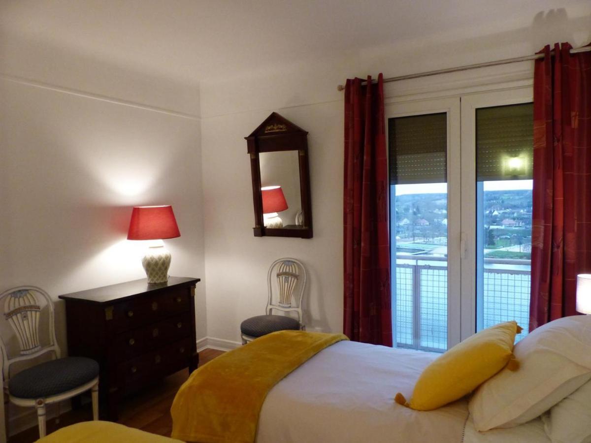 Appartement Panoramique Au Centre De Moulins Avec Terrasse, 2 Chambres, Et Equipements Modernes - Fr-1-489-412 Zewnętrze zdjęcie