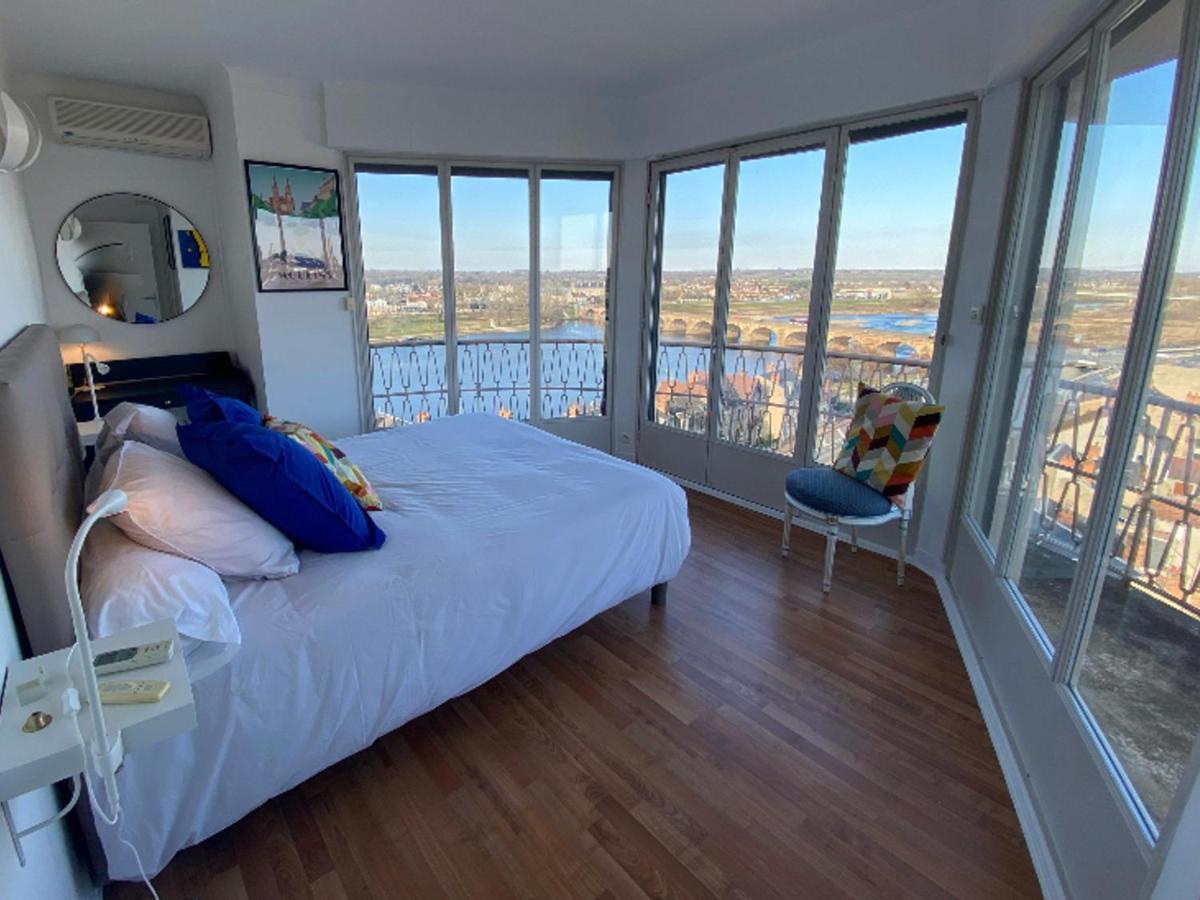 Appartement Panoramique Au Centre De Moulins Avec Terrasse, 2 Chambres, Et Equipements Modernes - Fr-1-489-412 Zewnętrze zdjęcie