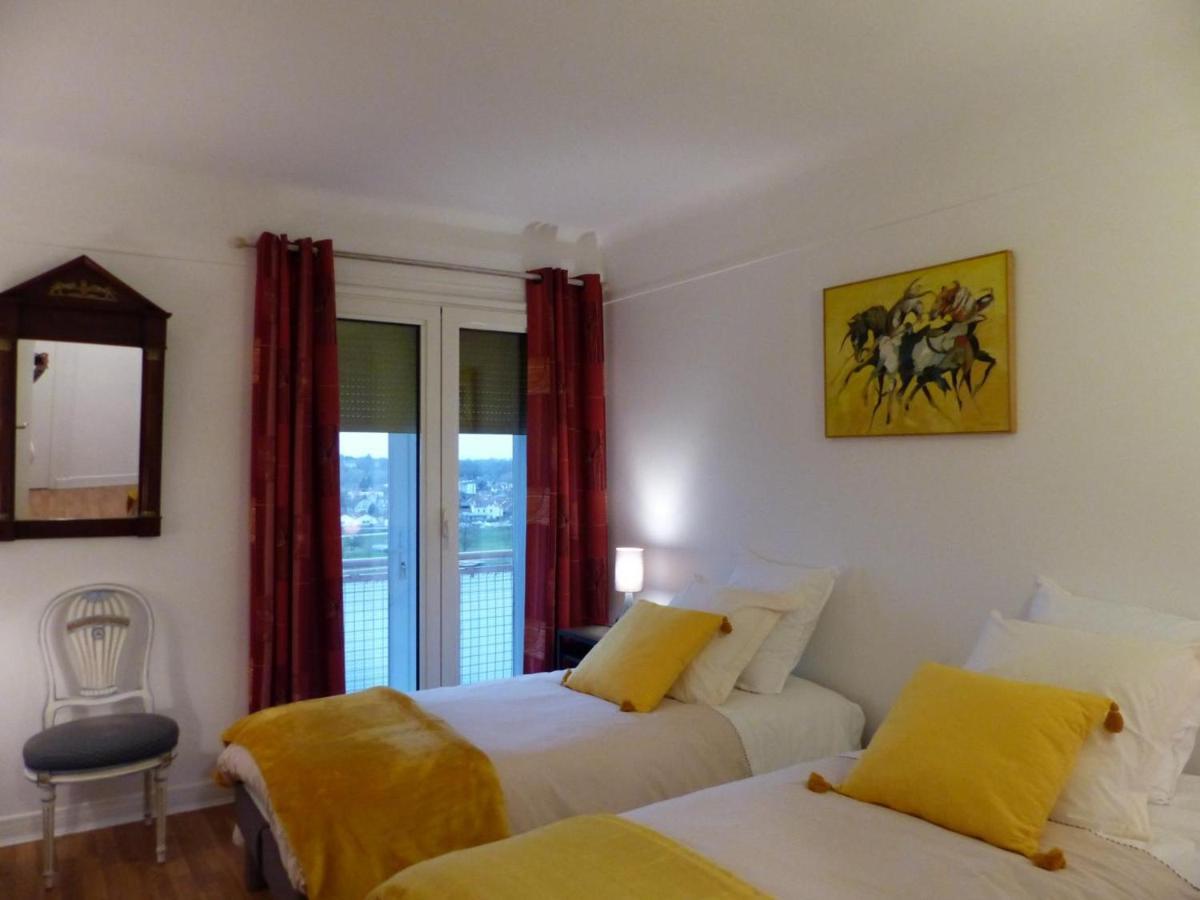 Appartement Panoramique Au Centre De Moulins Avec Terrasse, 2 Chambres, Et Equipements Modernes - Fr-1-489-412 Zewnętrze zdjęcie